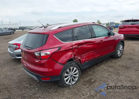 2017 Ford Escape Titanium from USA, damaged, VIN 1FMCU0JDXHUD52568
